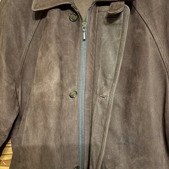 Awesome Men's Suede Jacket Size M - Picture 7 of 7
